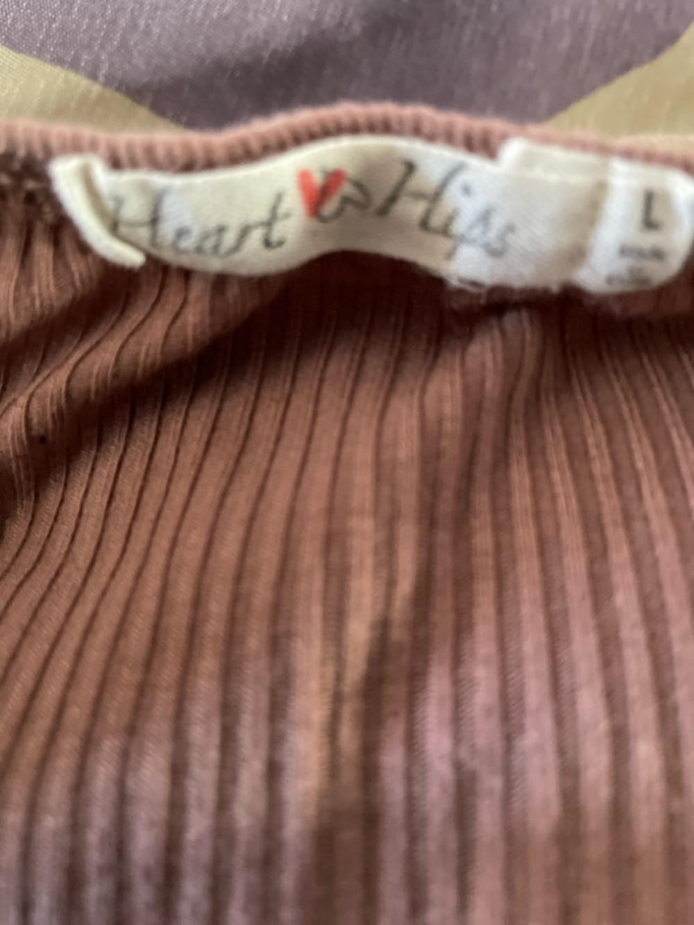 Heart & Hips Ribbed Backless Dress in Mauve Brown